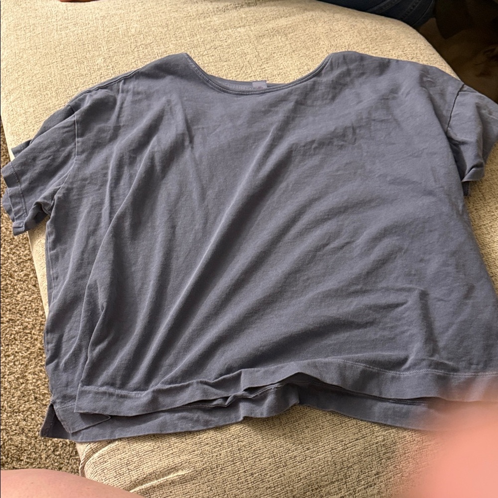 Old Navy Blue Crop Top